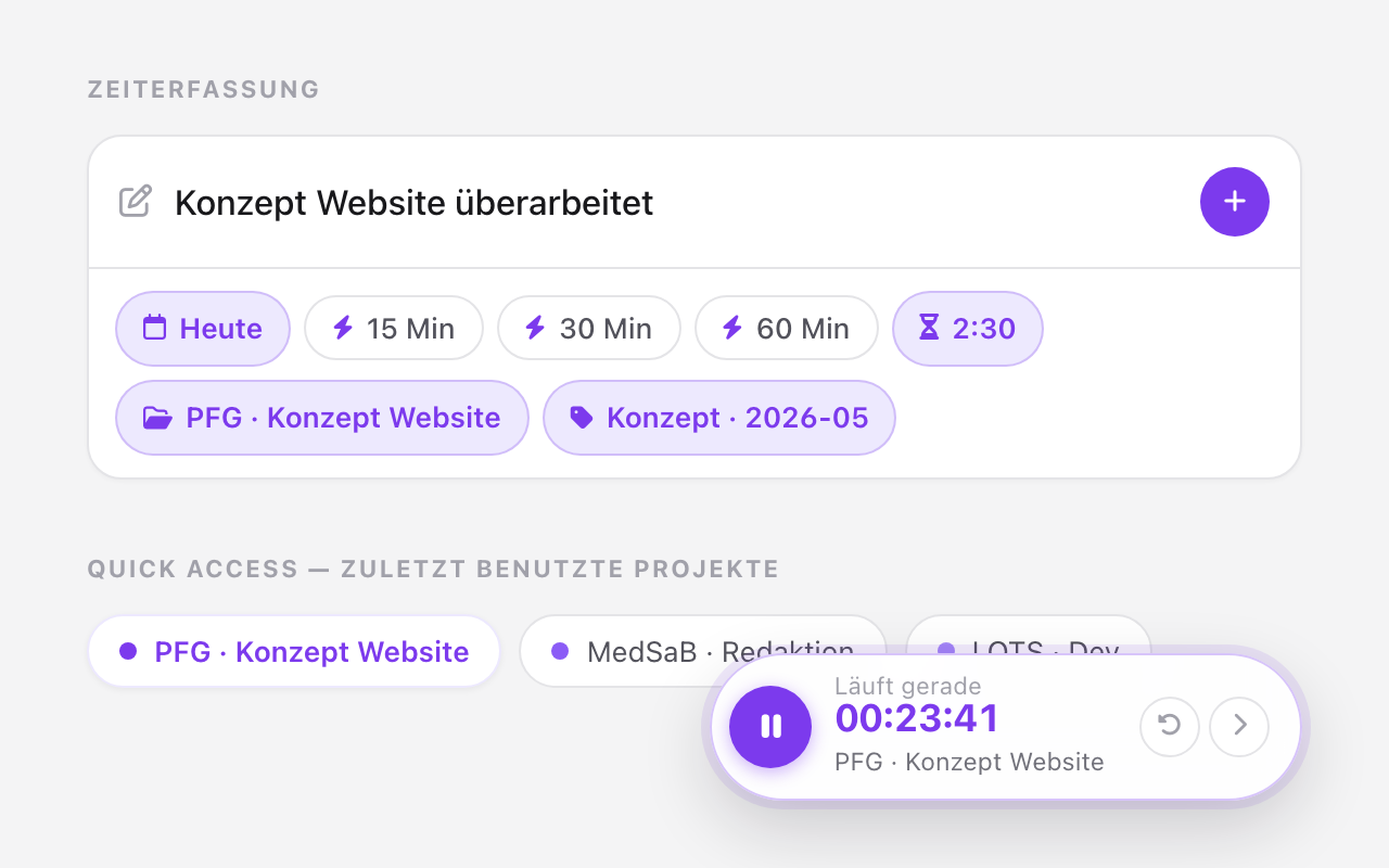 LOTS Timer und Composer